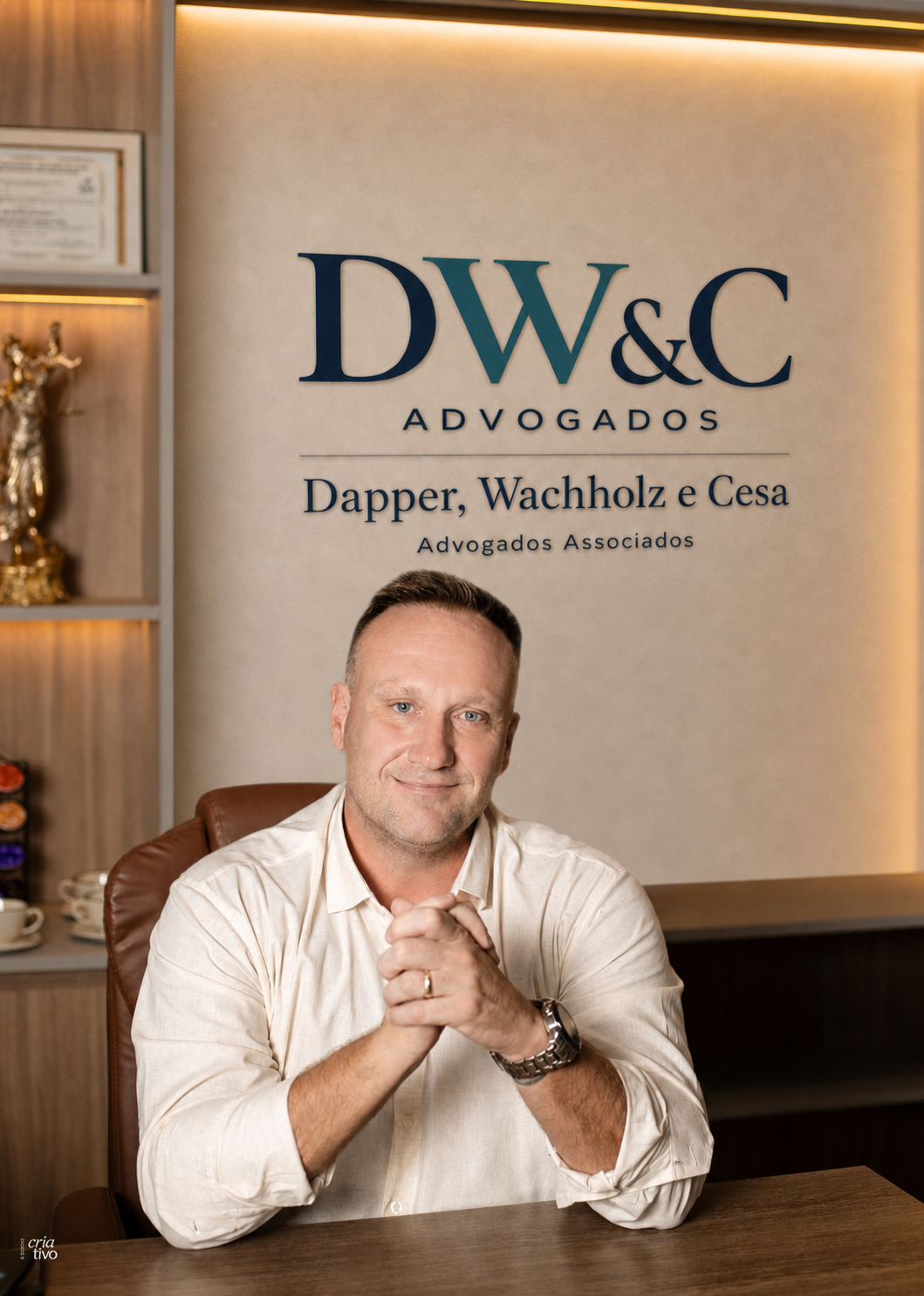 Pedro Fernando Wachholz, advogado e sócio fundador da DW&C Advogados